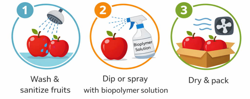 fruit packaging procedure